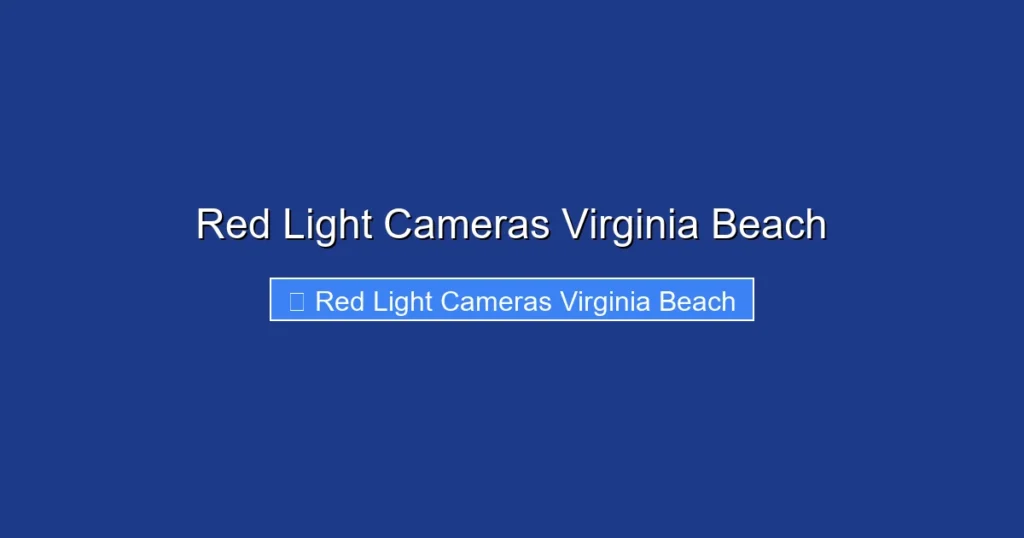 Red Light Cameras Virginia Beach