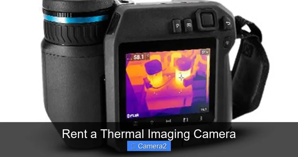Rent a Thermal Imaging Camera