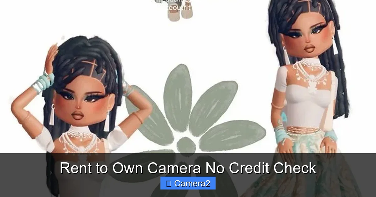 Rent to Own Camera No Credit Check