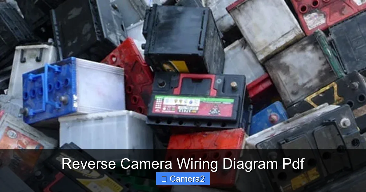 Reverse Camera Wiring Diagram Pdf