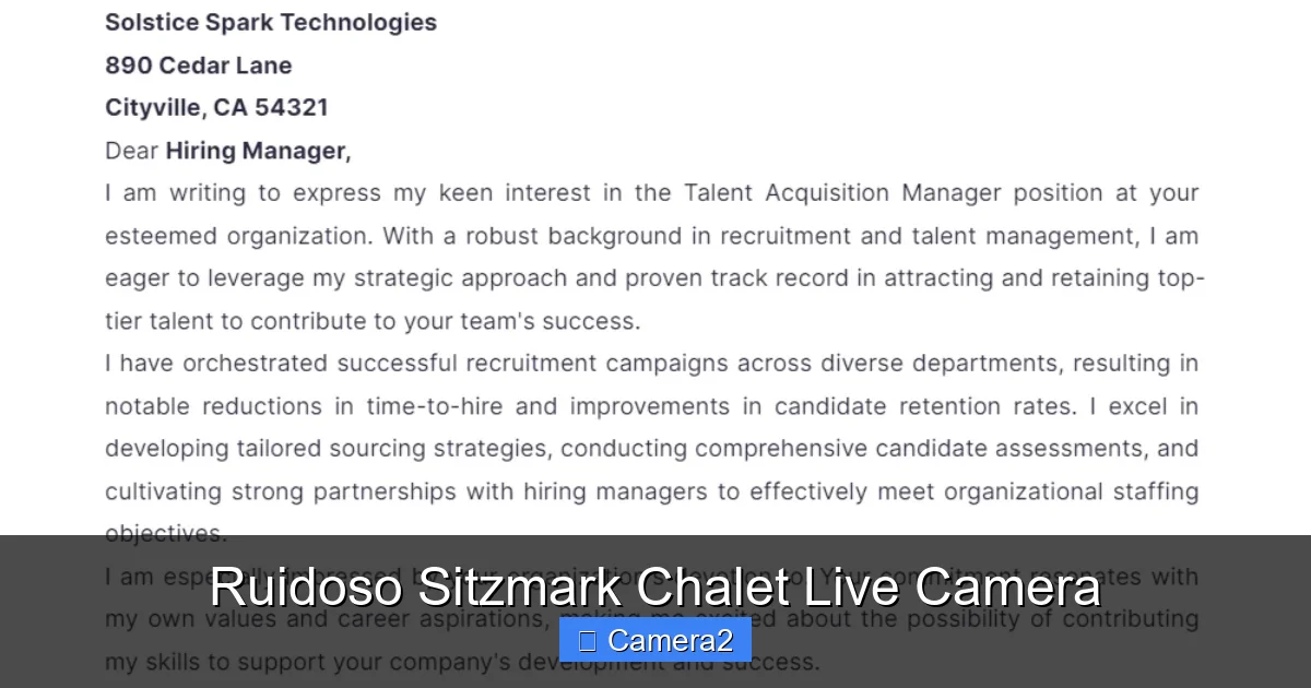 Ruidoso Sitzmark Chalet Live Camera