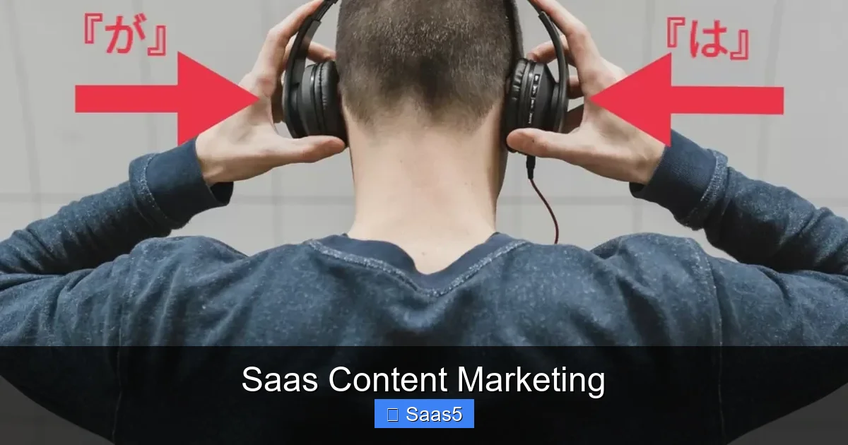 Saas Content Marketing