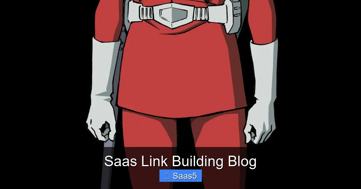 Saas Link Building Blog