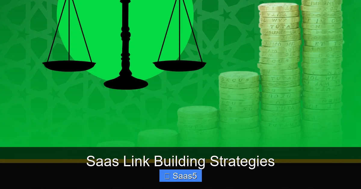 Saas Link Building Strategies