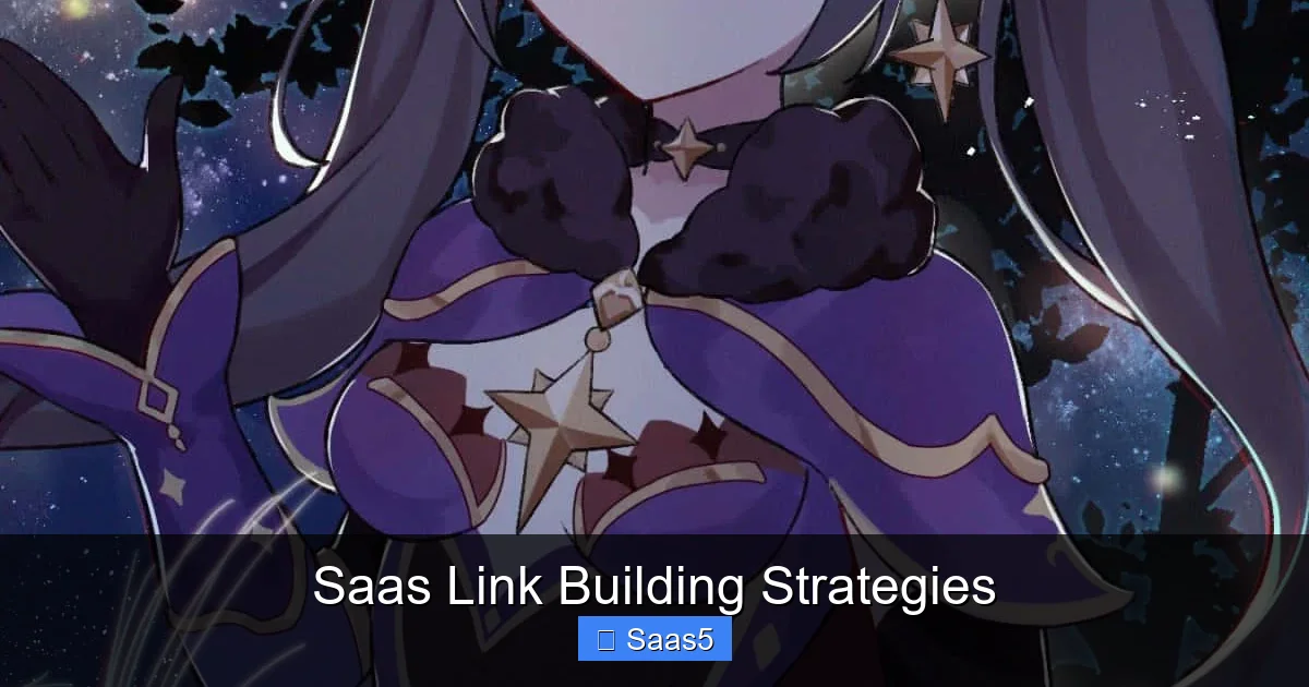 Saas Link Building Strategies