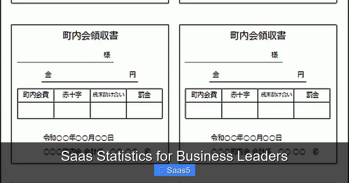 Saas Statistics for Business Leaders