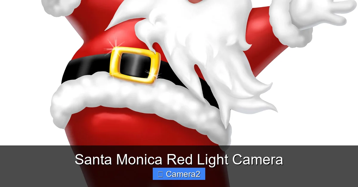 Santa Monica Red Light Camera