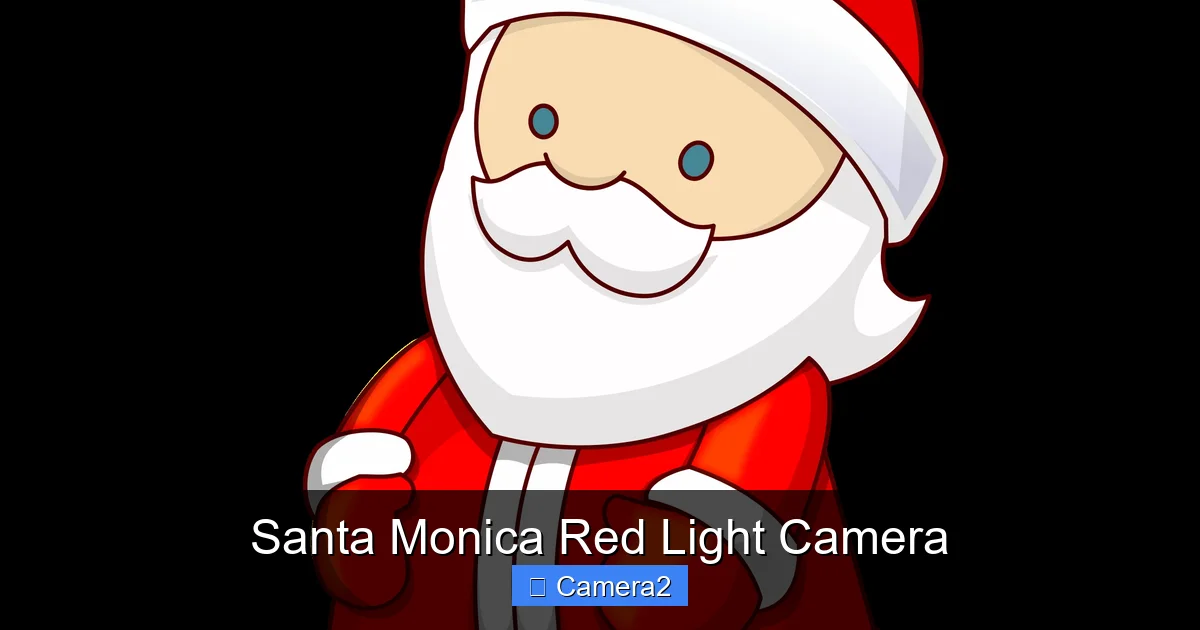 Santa Monica Red Light Camera