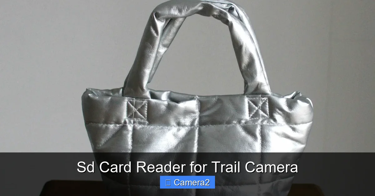 Sd Card Reader for Trail Camera