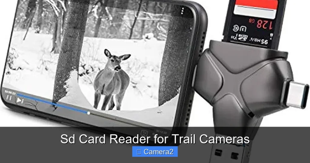 Sd Card Reader for Trail Cameras