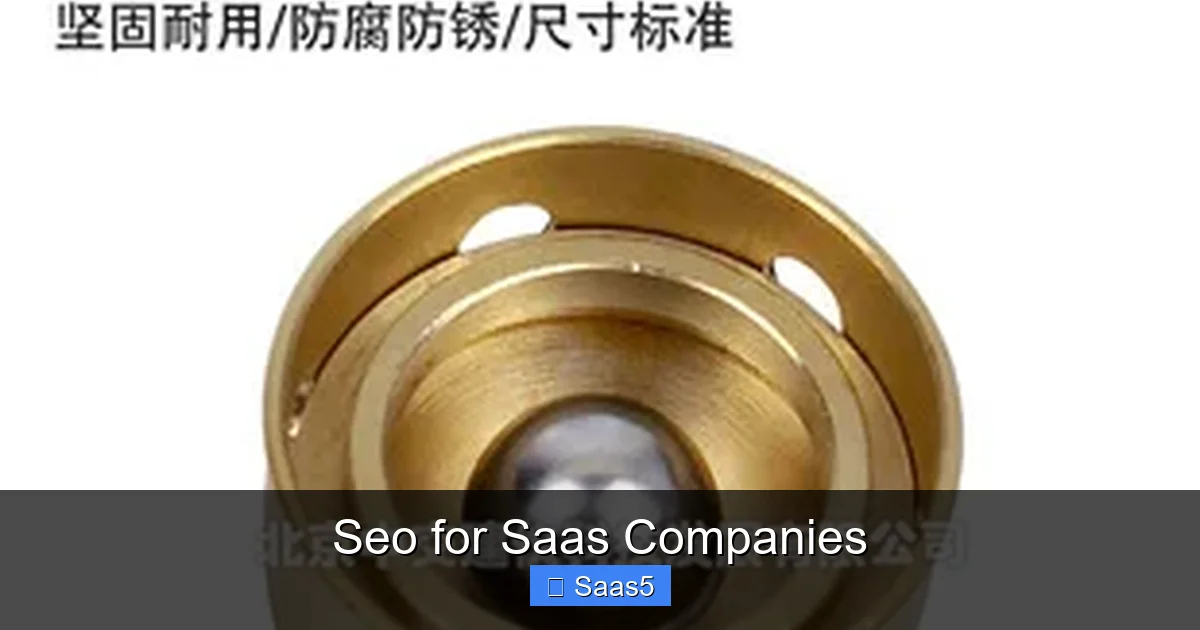 Seo for Saas Companies