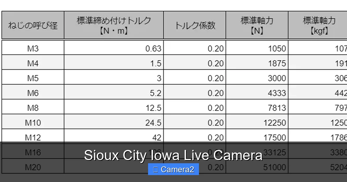 Sioux City Iowa Live Camera