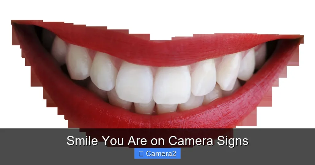 Smile You Are on Camera Signs