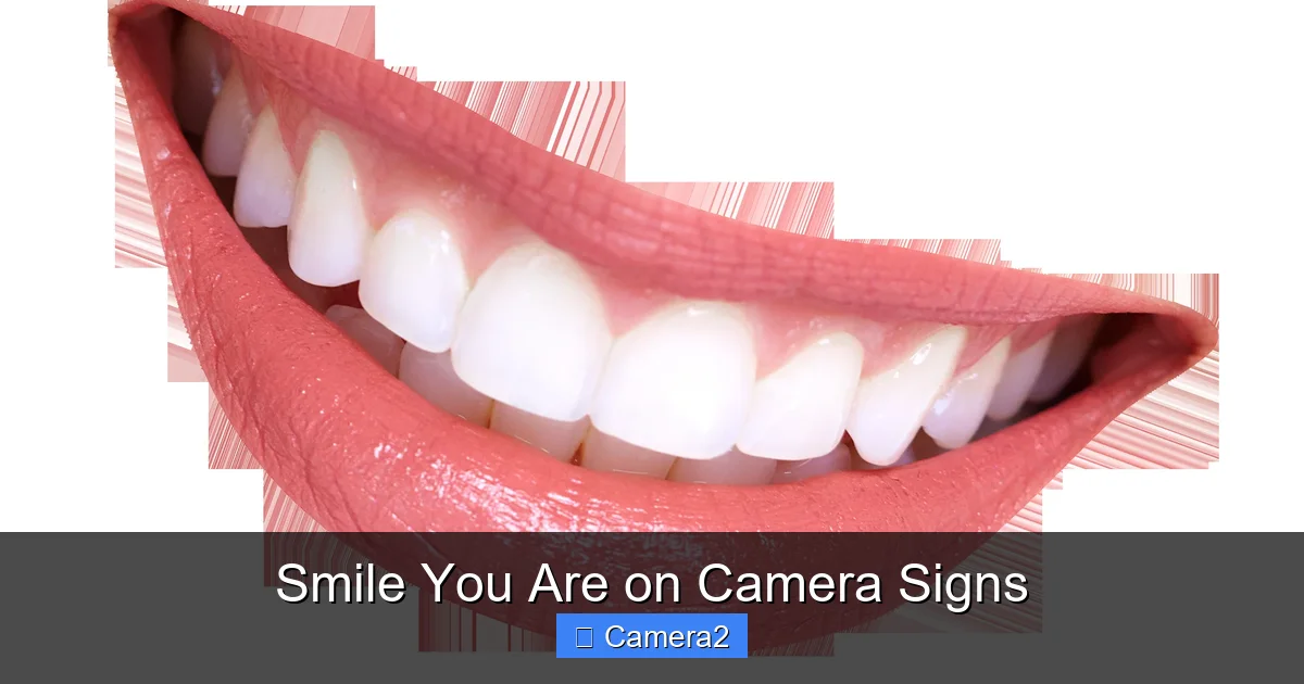 Smile You Are on Camera Signs