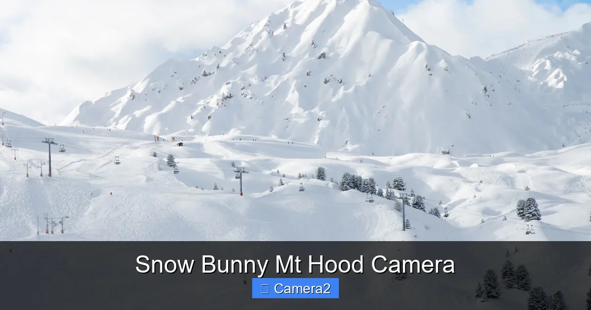 Snow Bunny Mt Hood Camera