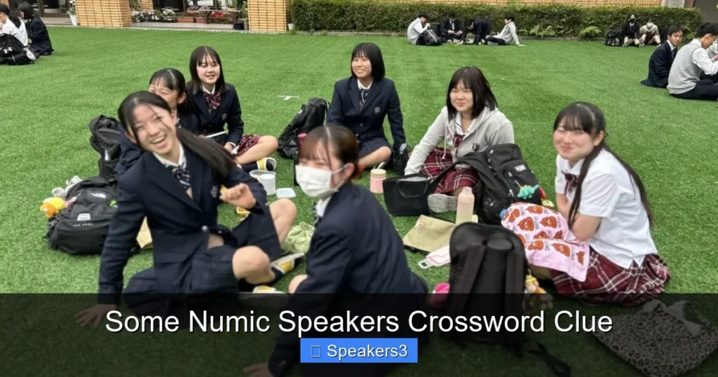 Some Numic Speakers Crossword Clue