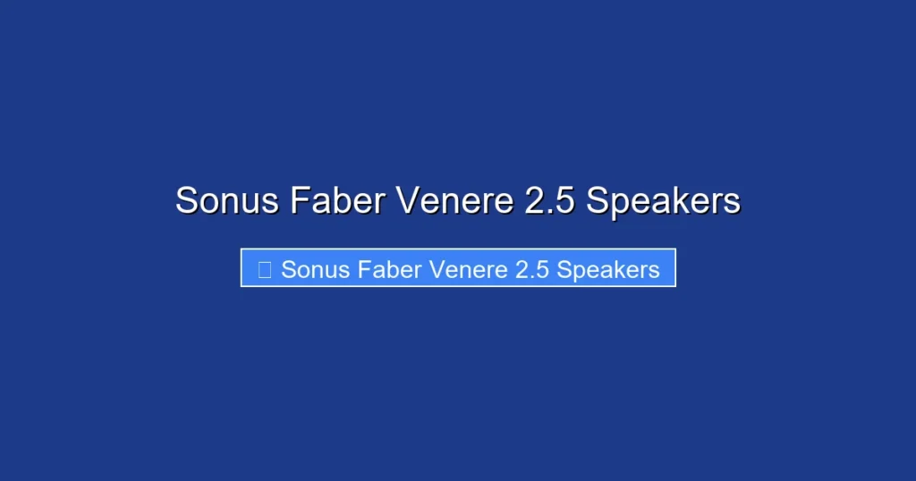 Sonus Faber Venere 2.5 Speakers