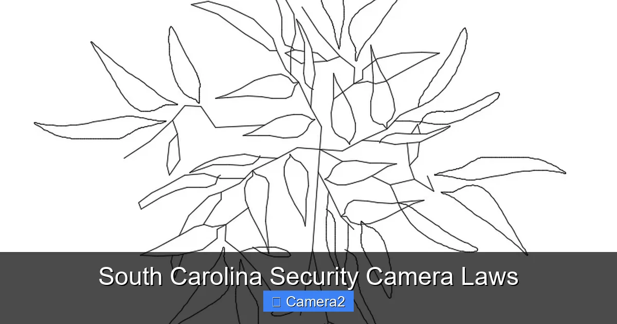 South Carolina Security Camera Laws