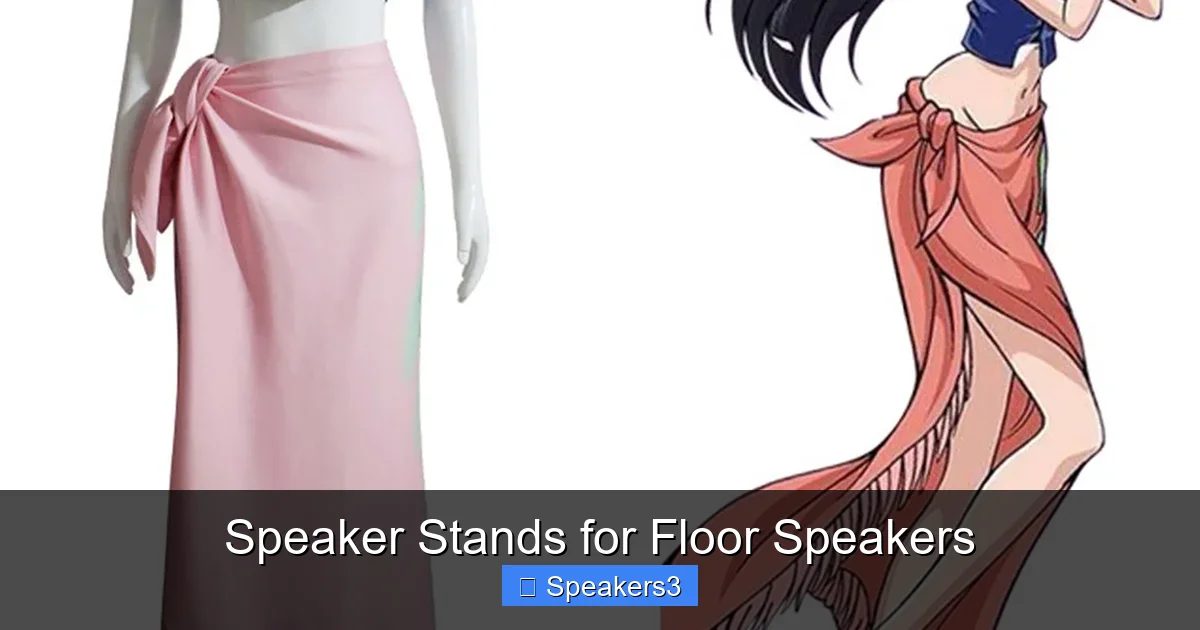 Speaker Stands for Floor Speakers