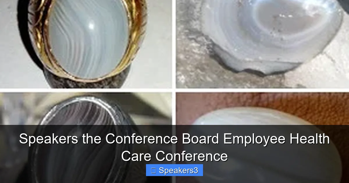 Speakers the Conference Board Employee Health Care Conference