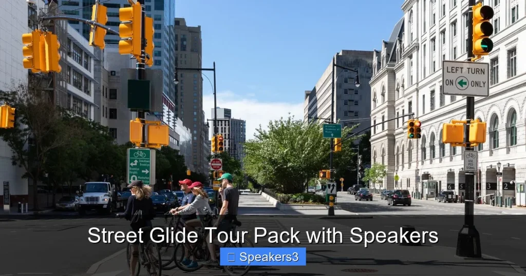 Street Glide Tour Pack with Speakers
