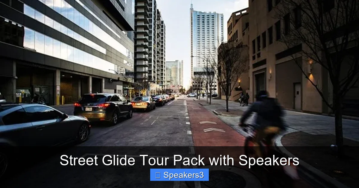 Street Glide Tour Pack with Speakers