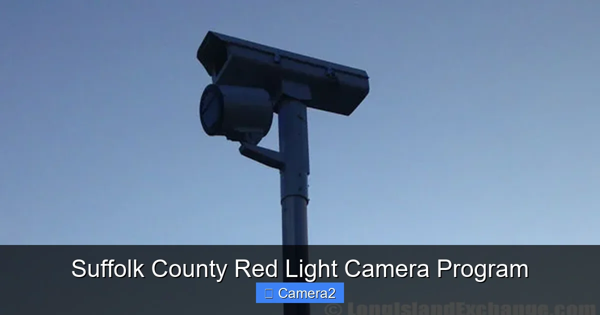 Suffolk County Red Light Camera Program