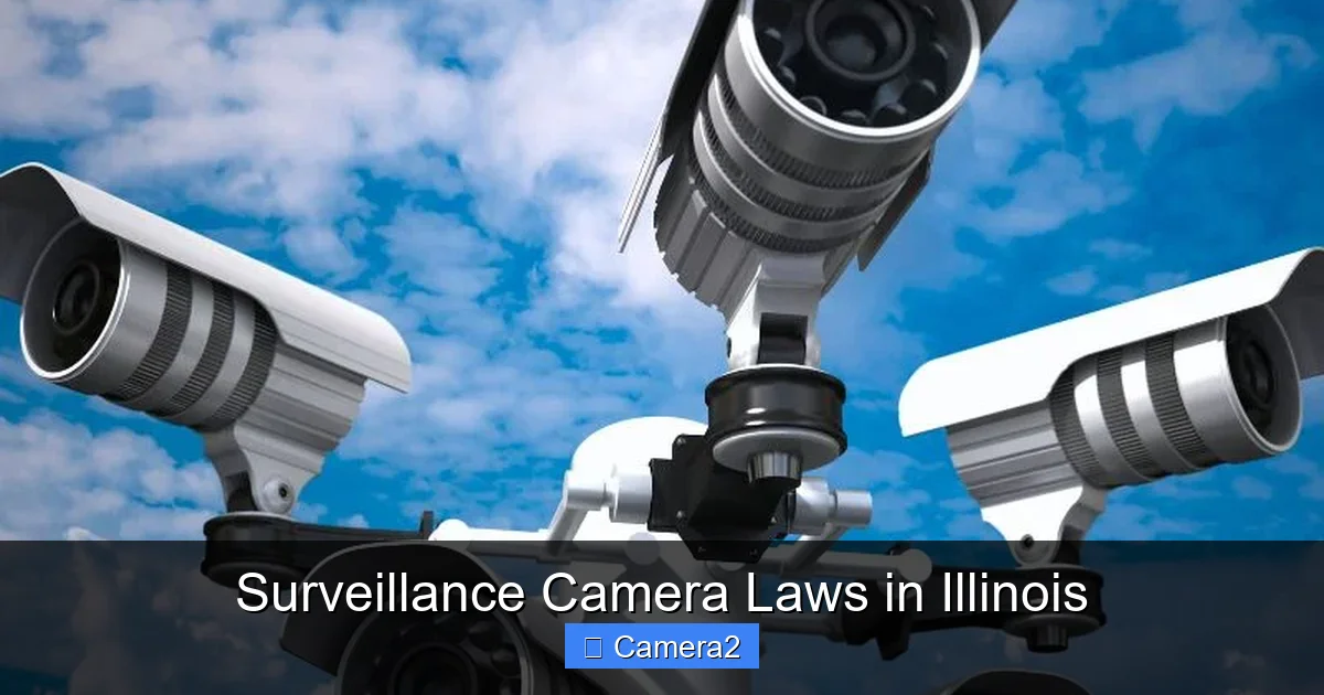Surveillance Camera Laws in Illinois