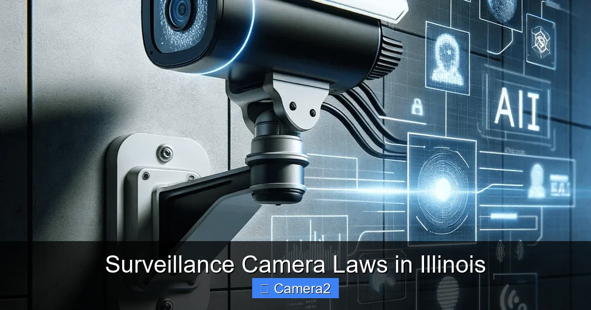 Surveillance Camera Laws in Illinois