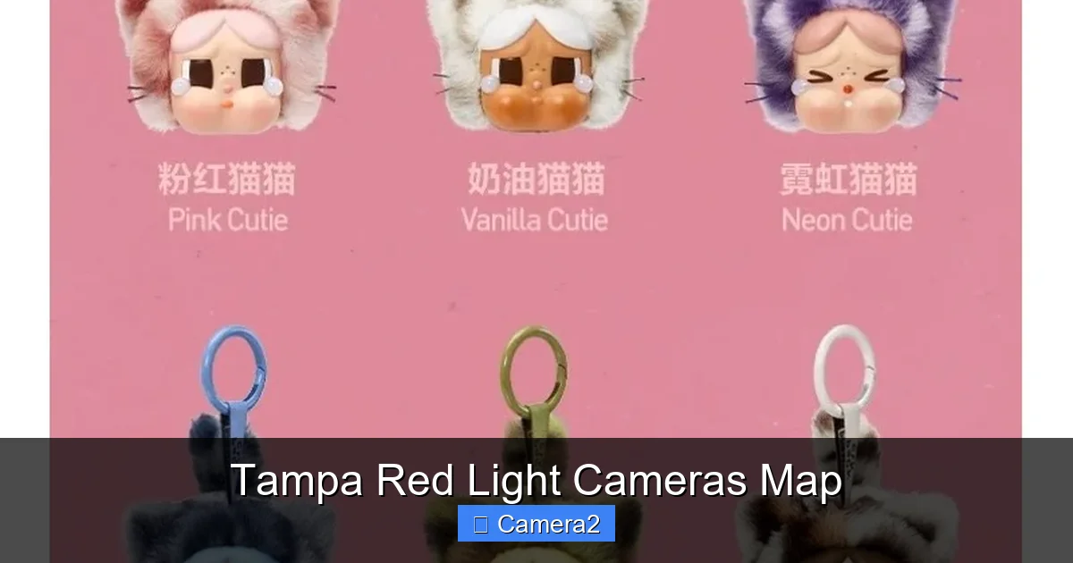 Tampa Red Light Cameras Map