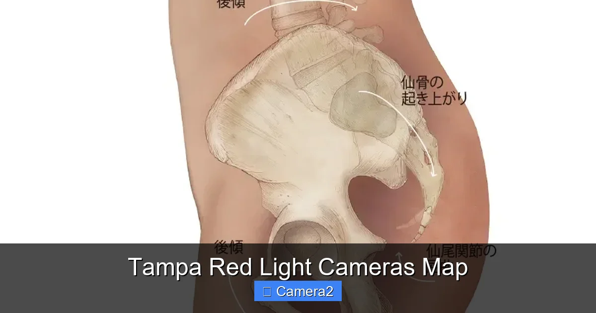Tampa Red Light Cameras Map