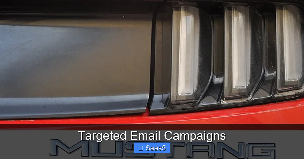 Targeted Email Campaigns