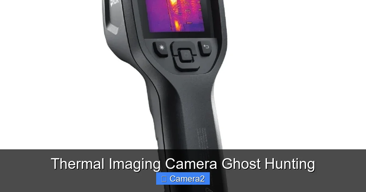 Thermal Imaging Camera Ghost Hunting