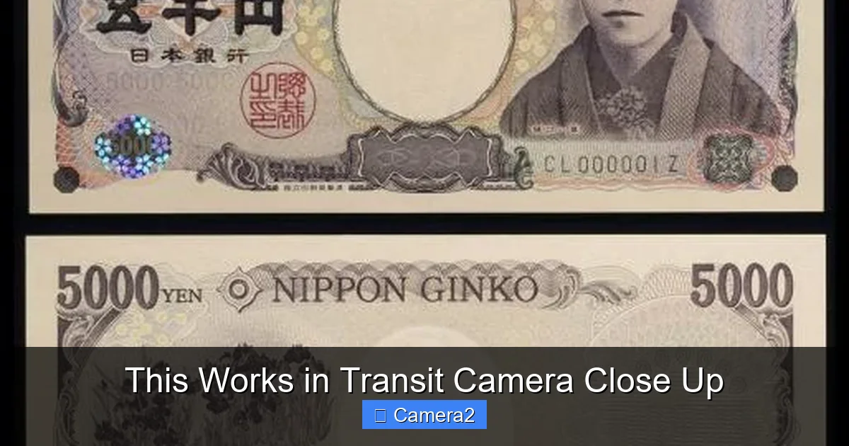 This Works in Transit Camera Close Up