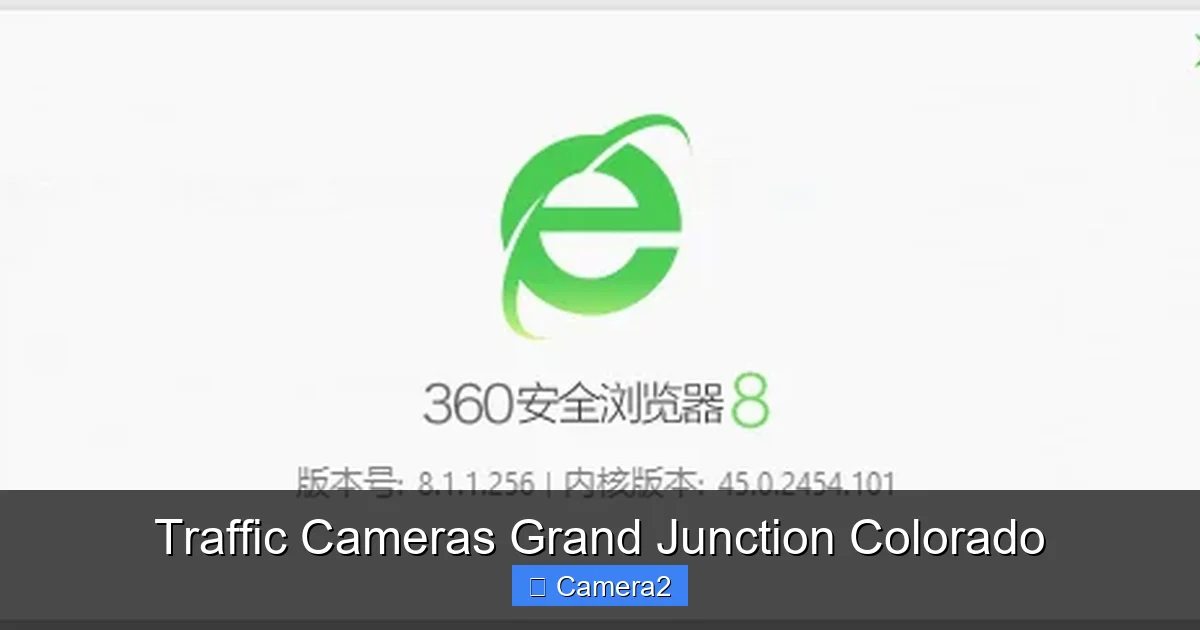 Traffic Cameras Grand Junction Colorado
