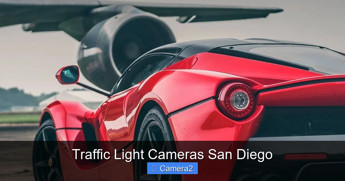 Traffic Light Cameras San Diego