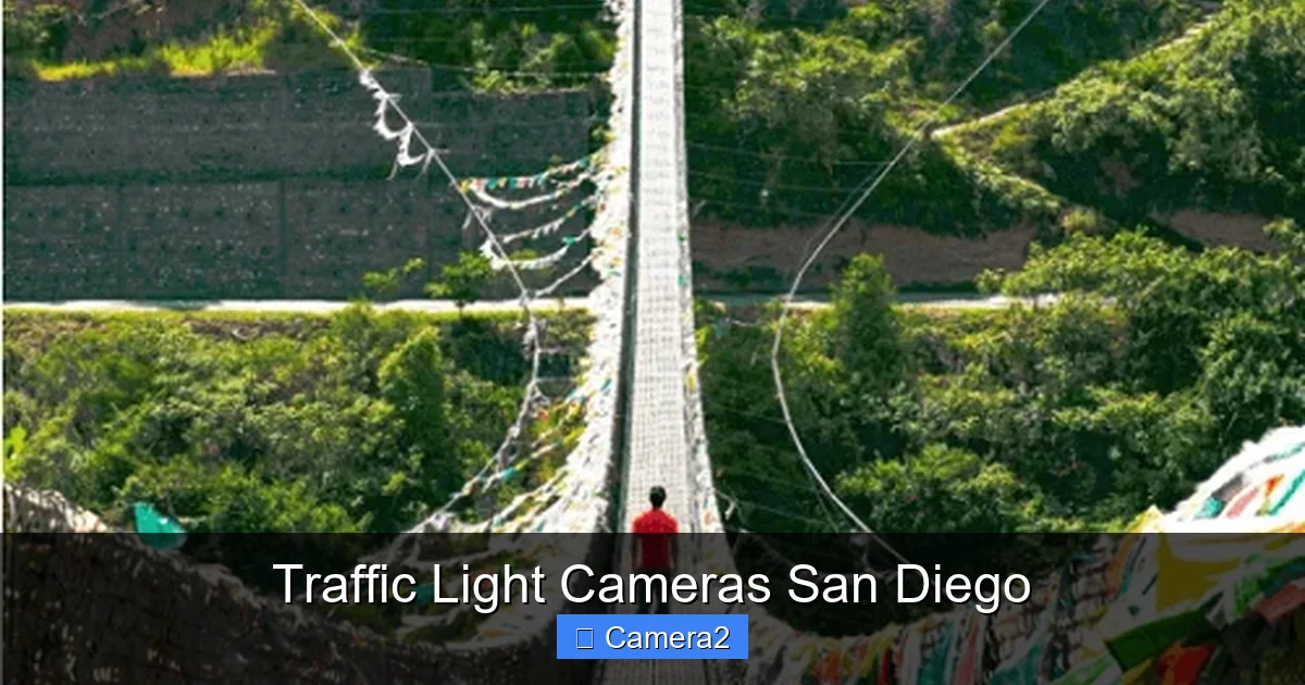 Traffic Light Cameras San Diego