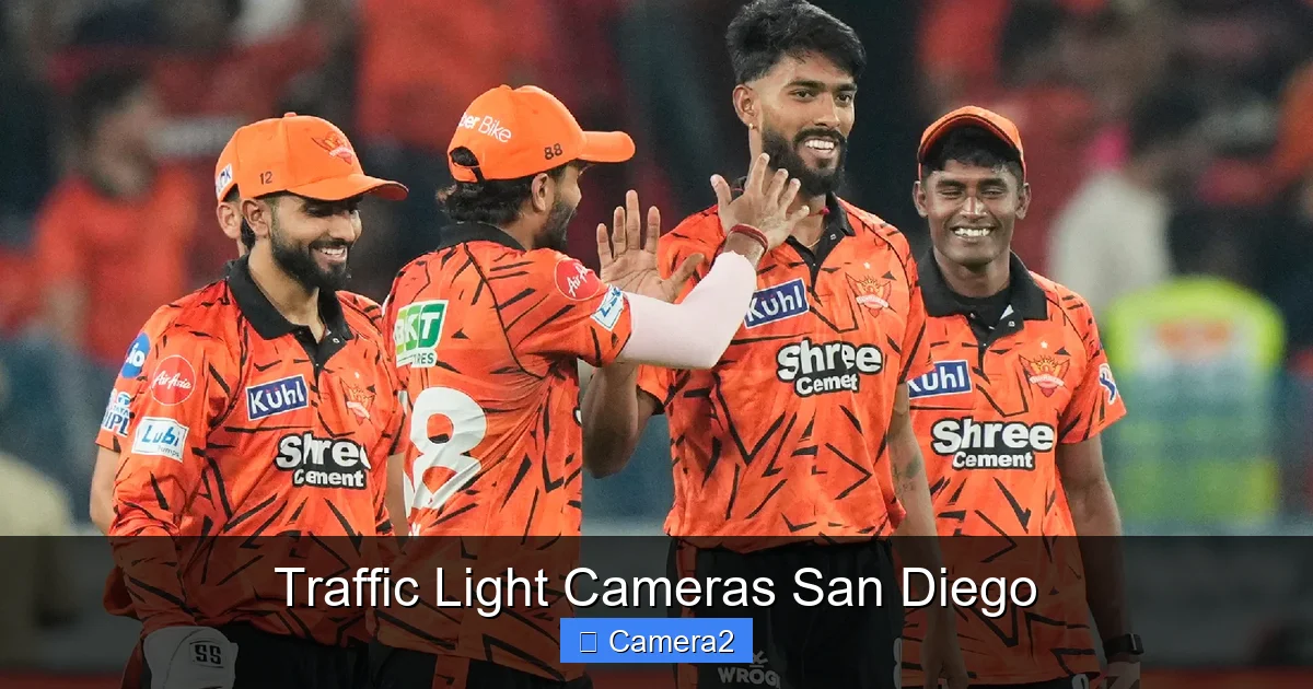 Traffic Light Cameras San Diego