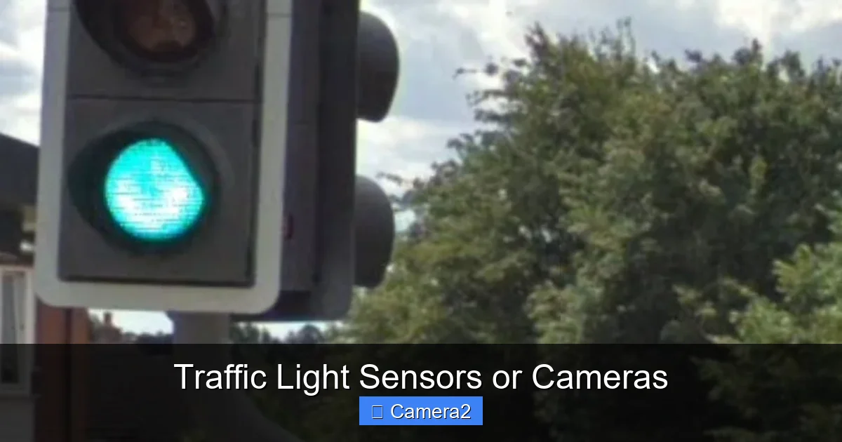 Traffic Light Sensors or Cameras