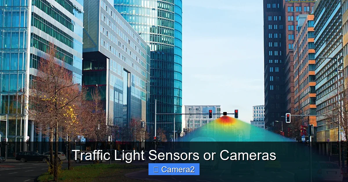 Traffic Light Sensors or Cameras