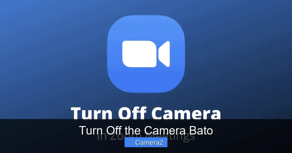 Turn Off the Camera Bato