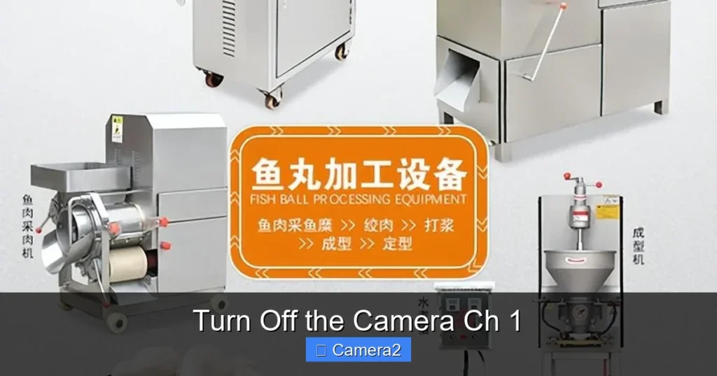 Turn Off the Camera Ch 1