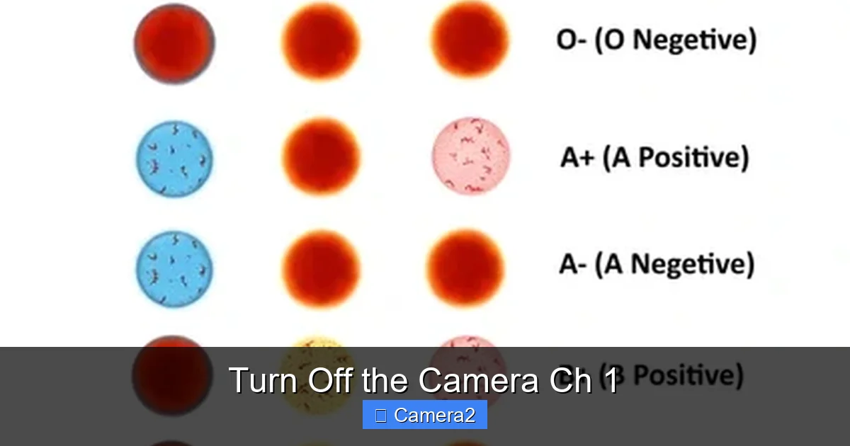 Turn Off the Camera Ch 1