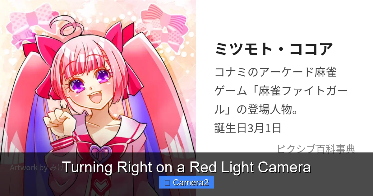 Turning Right on a Red Light Camera