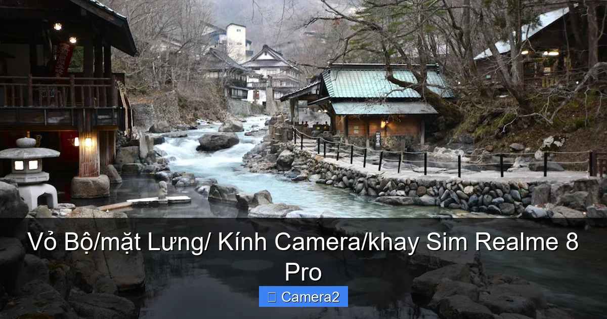 Vỏ Bộ/mặt Lưng/ Kính Camera/khay Sim Realme 8 Pro