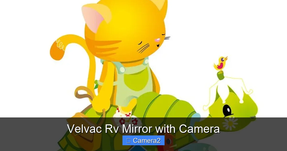 Velvac Rv Mirror with Camera