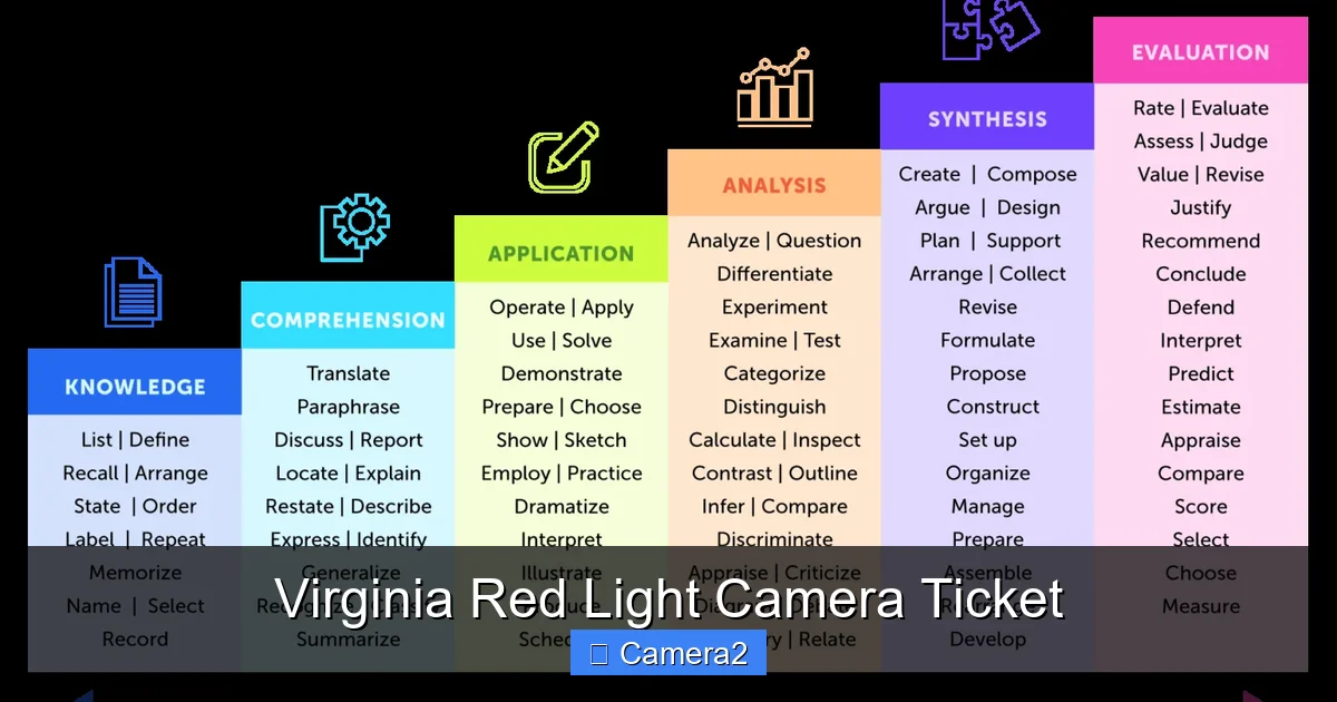 Virginia Red Light Camera Ticket
