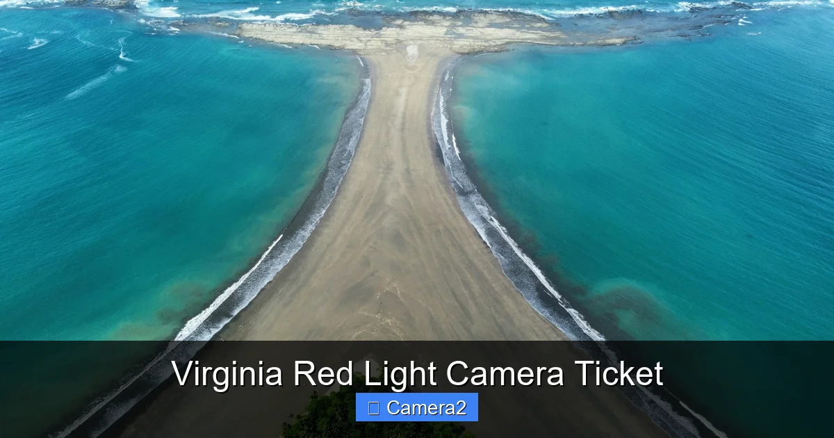 Virginia Red Light Camera Ticket