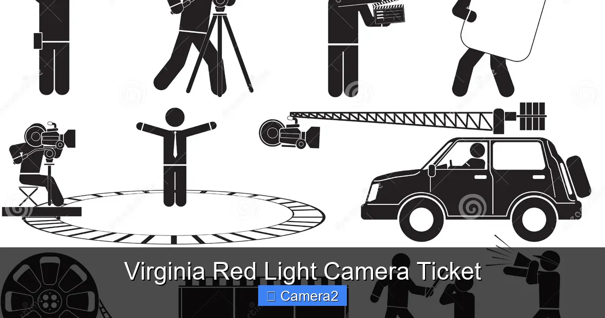 Virginia Red Light Camera Ticket