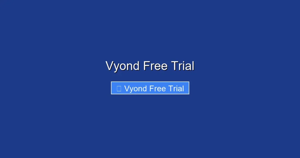 Vyond Free Trial